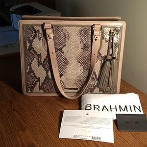 Brahmin Medium Camille in Sand Beck